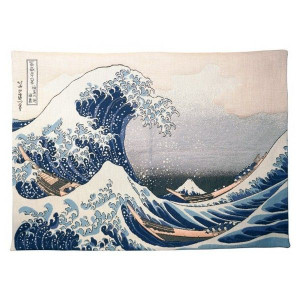 Tapisserie Hokusai La Vague