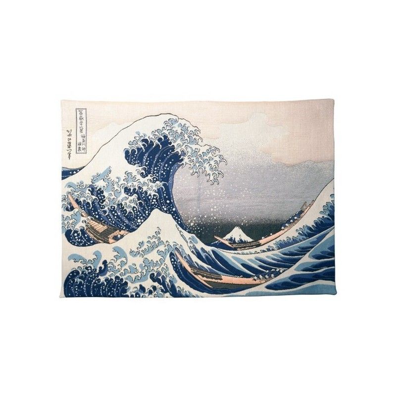 Tapisserie Hokusai La Vague