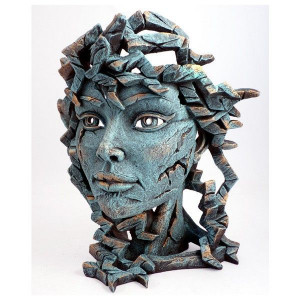 Sculpture Buste de Vénus turquoise Edge