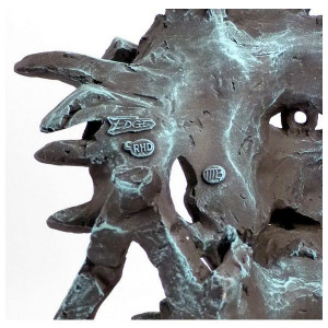 Sculpture Buste de Vénus turquoise Edge