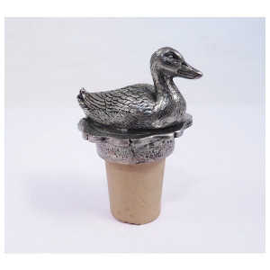 Bouchon Canard en étain