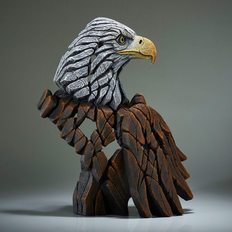 Sculpture Buste d'aigle à tête blanche Edge