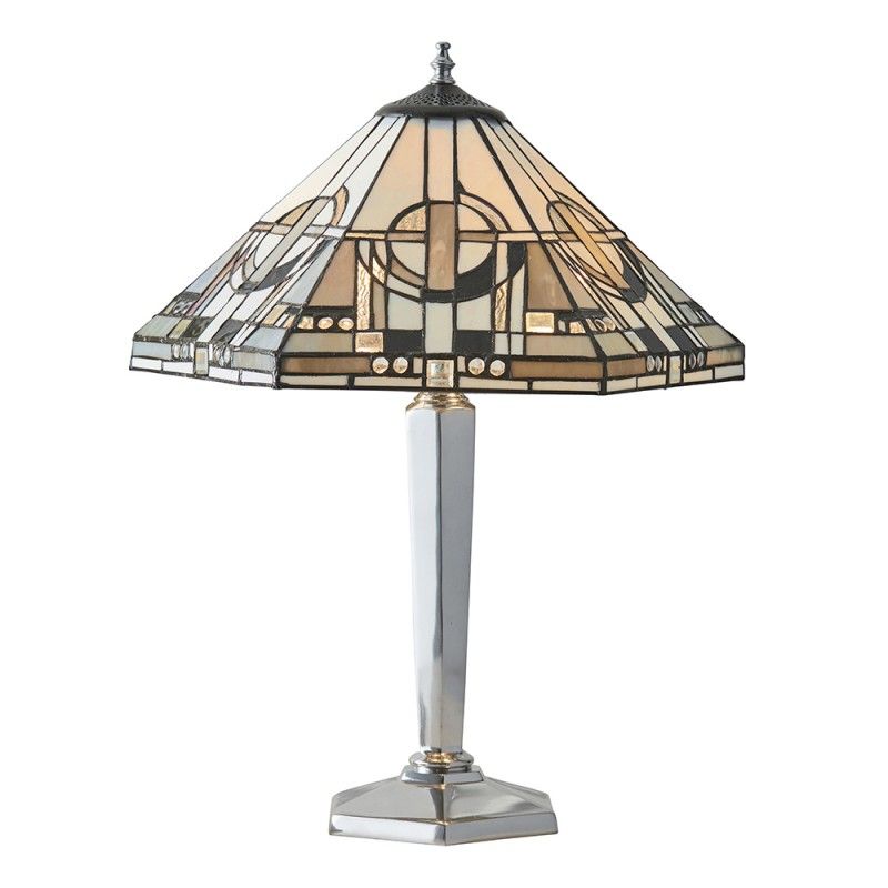 Lampe Tiffany Metropolitan - alliage d'aluminium