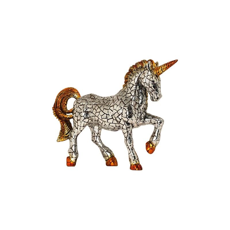 Mosaic unicorn figurine Premium Collection