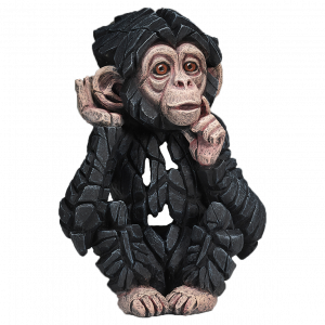 Sculpture bébé chimpanzé Edge