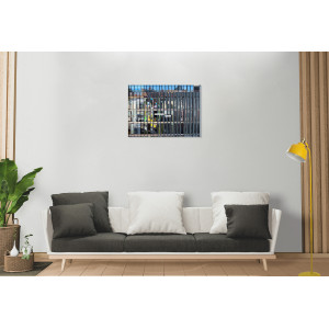 Toile "Angers reflets" par Philippe Matine