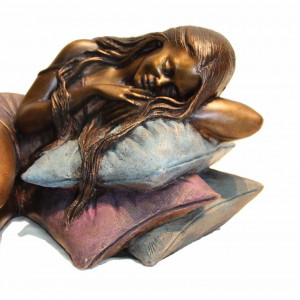 SANDRA - Sculpture en bronze Manel Vidal