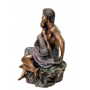 "Sommet romantique" Sculpture en bronze Manel Vidal