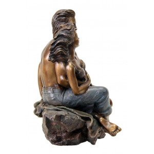 "Sommet romantique" Sculpture en bronze Manel Vidal