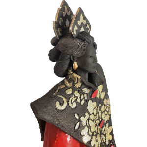 Sculpture raku "Impératrice" Paul Beckrich