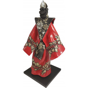 Sculpture raku "Impératrice" Paul Beckrich