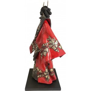 Sculpture raku "Impératrice" Paul Beckrich