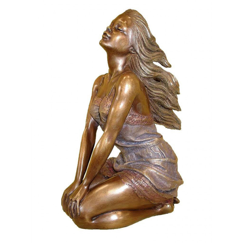 Libération II - sculpture bronze Manel Vidal