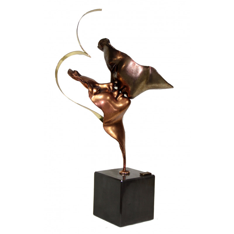 "Amour Femmes" Sculpture bronze Manel Vidal