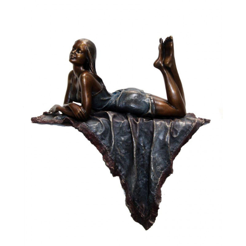 Sculpture en bronze "Tendresse II" Manel Vidal