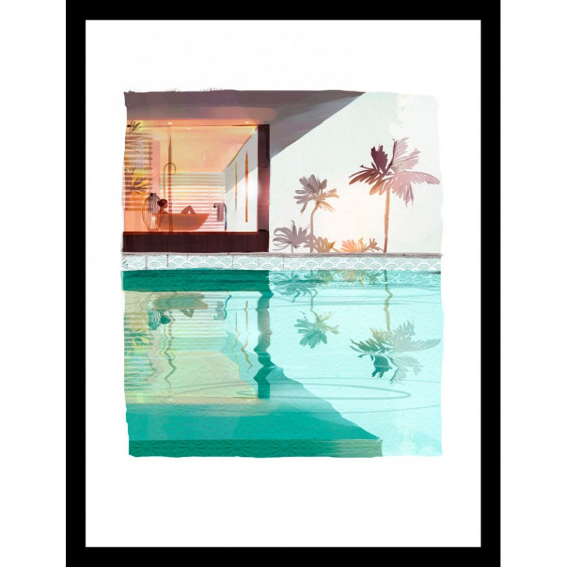 Tableau "south beach" par Sophie Griotto