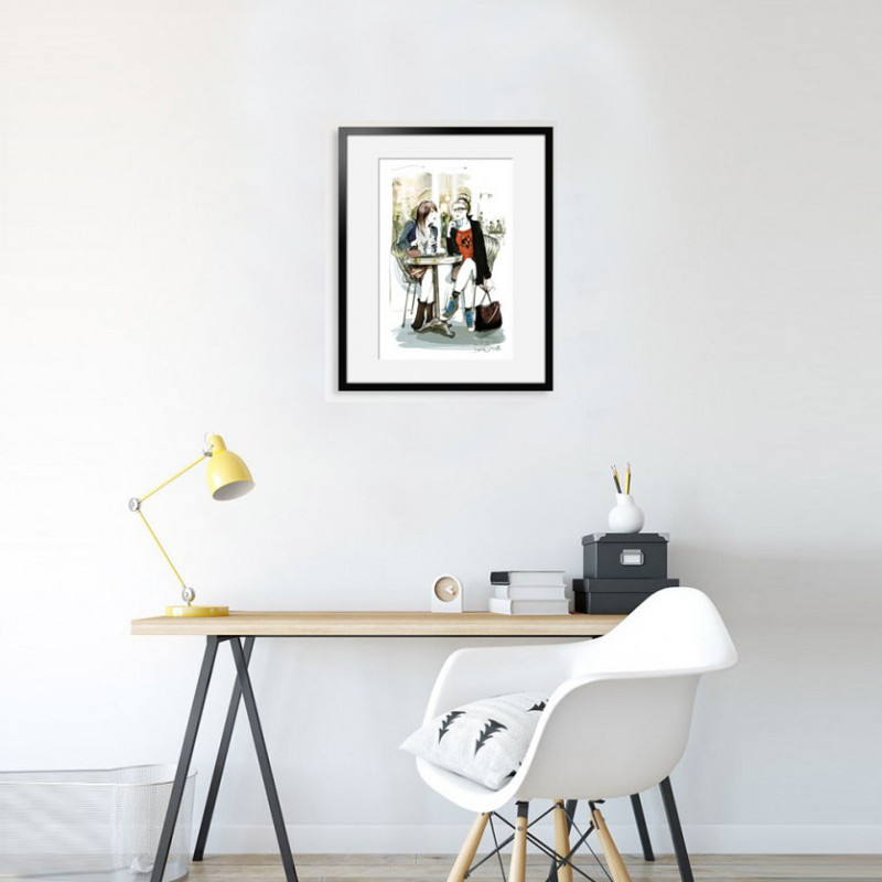 Cadre "Parisiennes" par Sophie Griotto