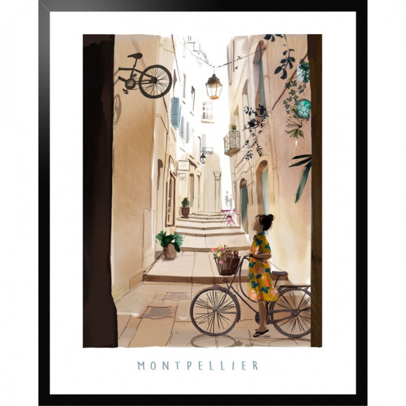 Cadre "Montpellier" par Sophie Griotto