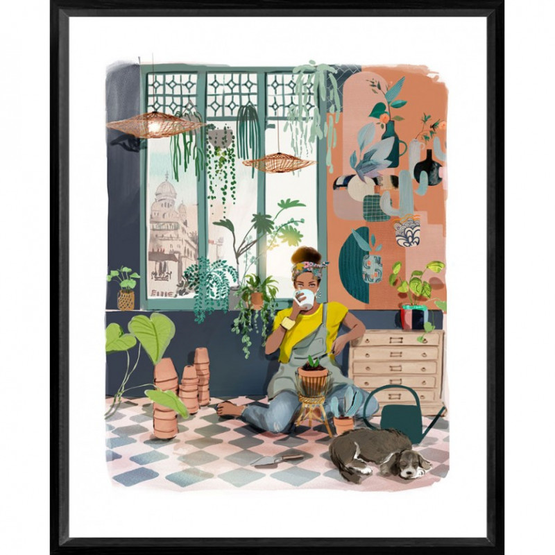 Cadre "Jardin d'hiver" par Sophie Griotto