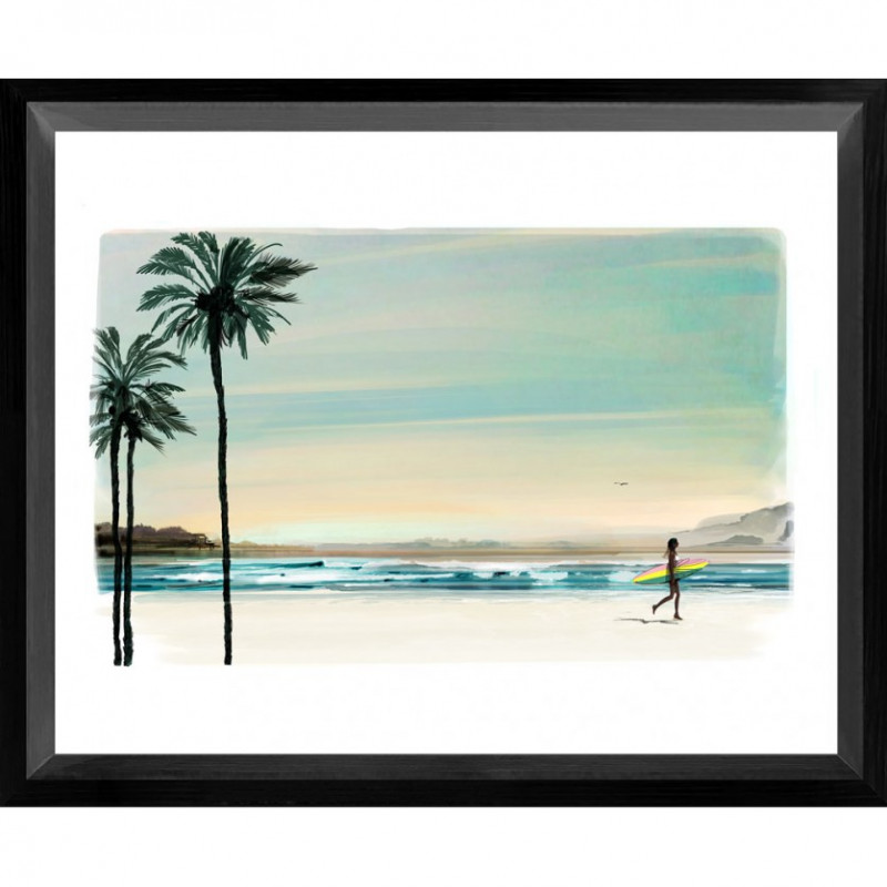 Cadre "Surf girl" par Sophie Griotto