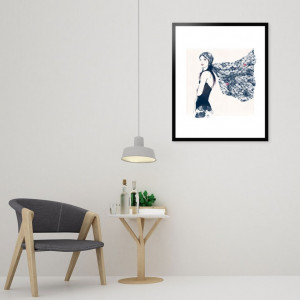 Cadre "le foulard" par Sophie Griotto