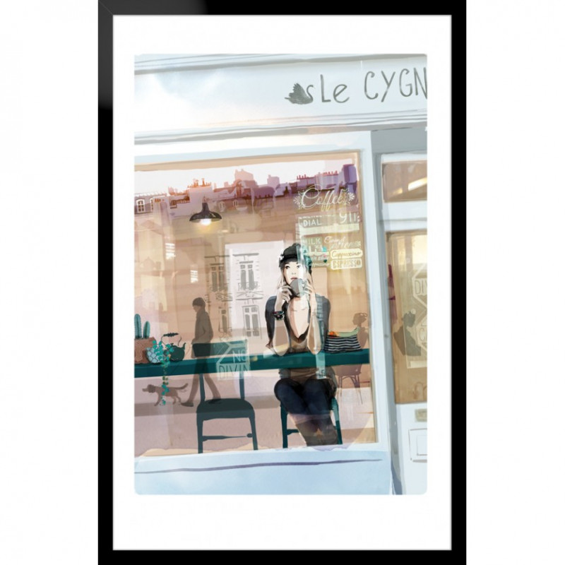 Cadre "Le passant" de Sophie Griotto