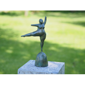 Sculpture bronze "Spectacle" par Ben Wouters