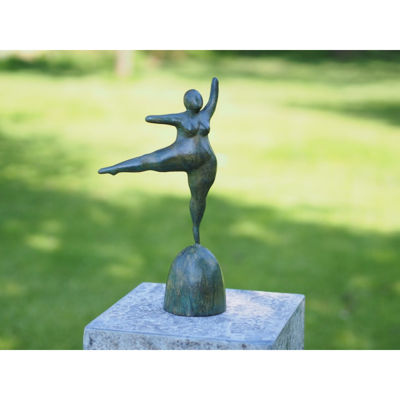 Sculpture bronze "Spectacle" par Ben Wouters