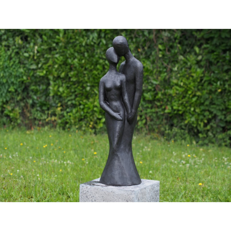 Sculpture bronze "Tendresse" par Ben Wouters