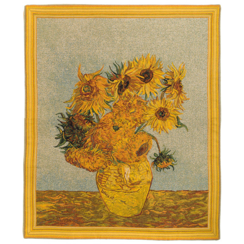 Tapestry Wall Hanging Vincent Van Gogh Sunflowers 