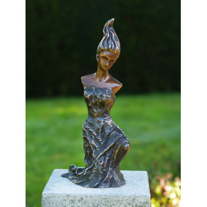 Sculpture bronze "Eternelle" par Ben Wouters