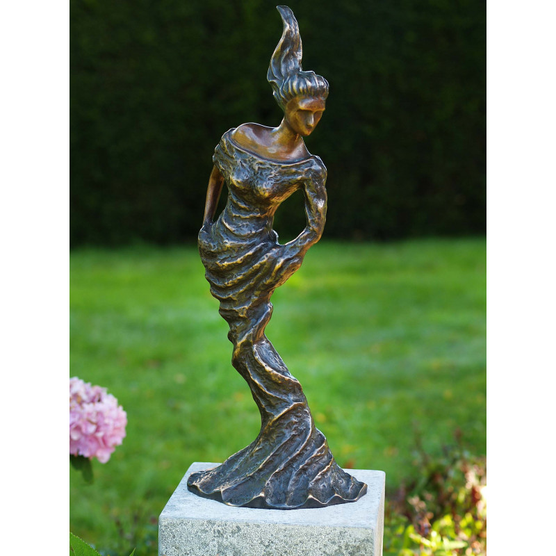 Sculpture bronze "Déesse" par Ben Wouters