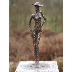 Sculpture bronze "Assurance" par Ben Wouters