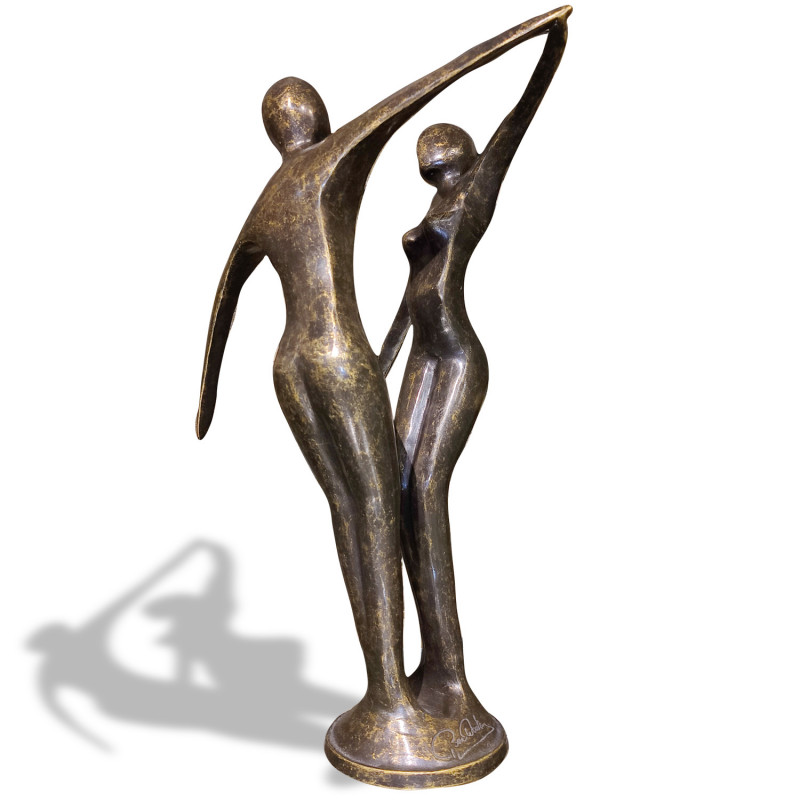Sculpture bronze "Danse" par Ben Wouters