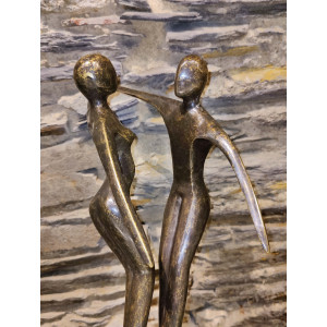 Sculpture bronze "Danse" par Ben Wouters