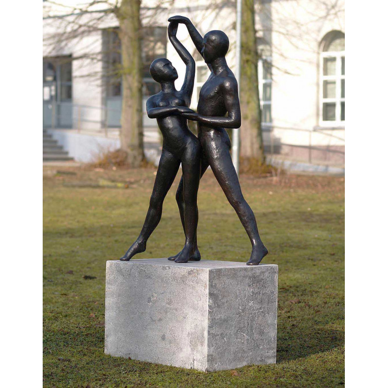 Sculpture bronze "En rythme" par Ben Wouters
