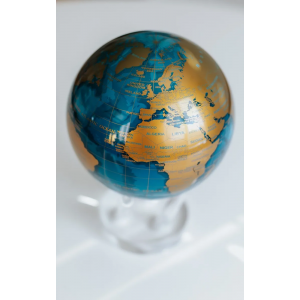 MOVA White and Gold Globe – The Little Green Store and Gallery