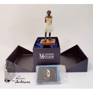 Miniature Degas "La petite danseuse de quatorze ans"