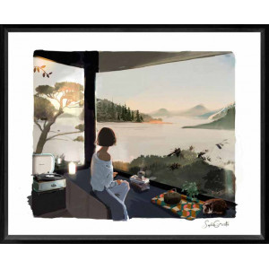 "Lake view" frame by Sophie...