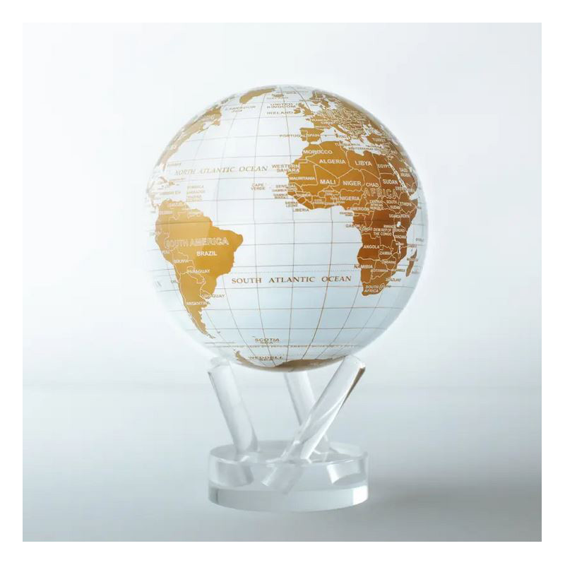 Globe Terrestre Mappemonde Noir Déco Bohème en vente en Ligne