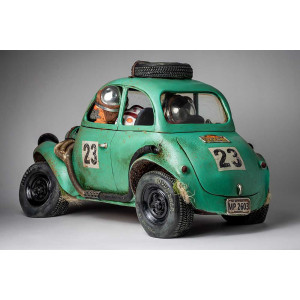 La voiture de rallye - figurine Forchino