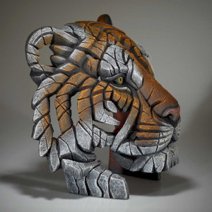Buste de tigre - Sculpture Edge - Profil