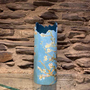 Vase silhouette Van Gogh - Amandier