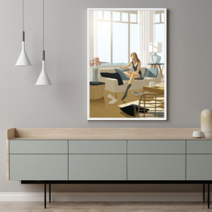 Le canape - Frame by M. Forichon