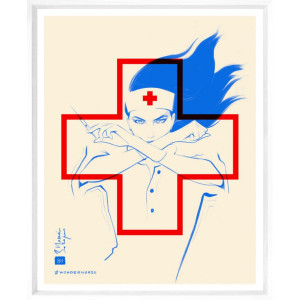 Wonder Nurse - Art frame by...