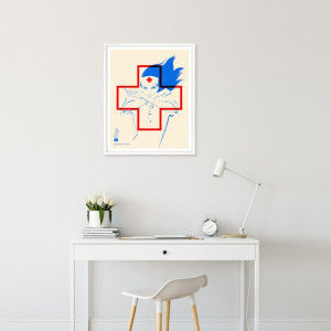 Wonder Nurse - Tableau de Hossein Borojeni Wonder Nurse - Tableau de Hossein Borojeni