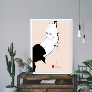 Rose - Tableau de Hossein Borojeni Rose - Tableau de Hossein Borojeni