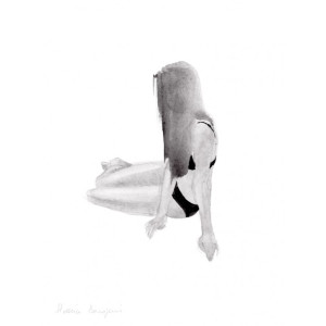 Belle Inconnue - Tableau de Hossein Borojeni Belle Inconnue - Tableau de Hossein Borojeni