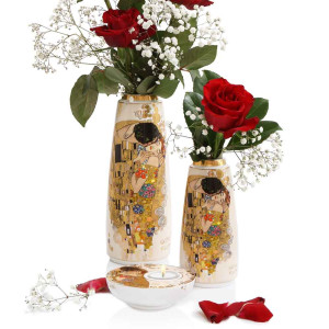 Vase 18.5 cm Klimt - Le Baiser Vase 18.5 cm Klimt - Le Baiser