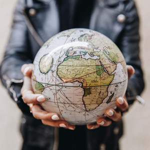 Globe Carte Cassini Mova - blanc Globe Carte Cassini Mova - blanc